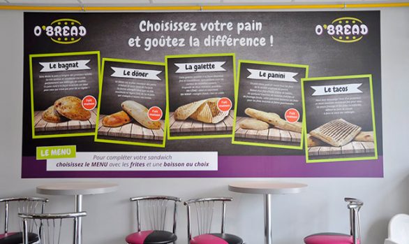 Création graphique pour les restaurants