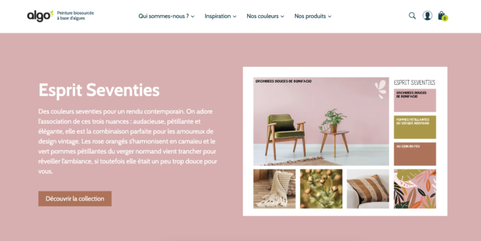 Rédaction et communication pour marque déco