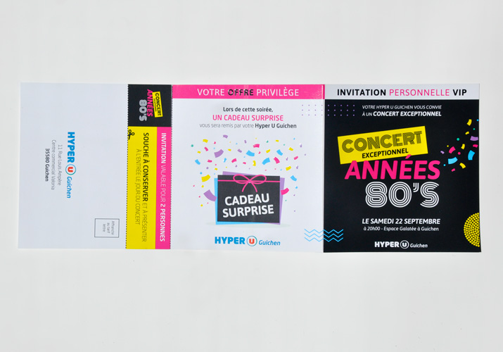 Communication pour évènement