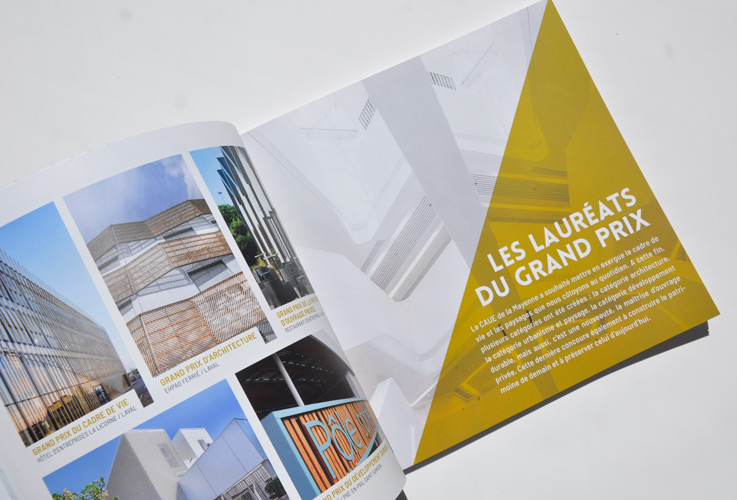 Graphiste catalogue d'architecture