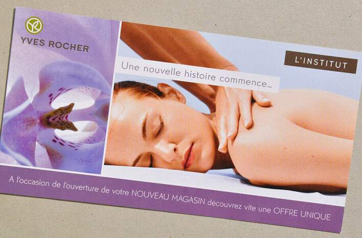 feuillet promotionnel Yves Rocher